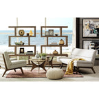Blaze Triangle Wood Coffee Table