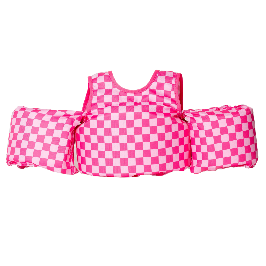 Pink Checkered Kids Float Main image