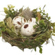 5.5" Angelvine Nest with 3 Eggs