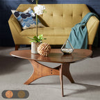 Blaze Triangle Wood Coffee Table