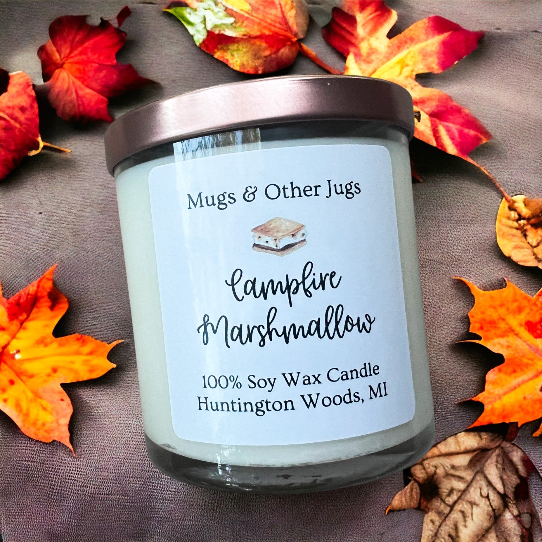 9.5oz Candles | Fall Line Campfire Marshmallow