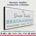 Beach House Sign