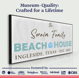 Beach House Sign