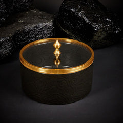 Luxury Majlis - Large Canister - Black & Gold