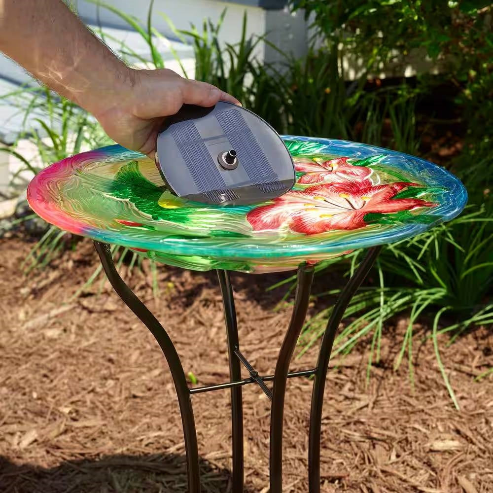 Birdbath to Solar Fountain Kit - Place into Bird Bath Bowl to Turn into Fountain Secondary image