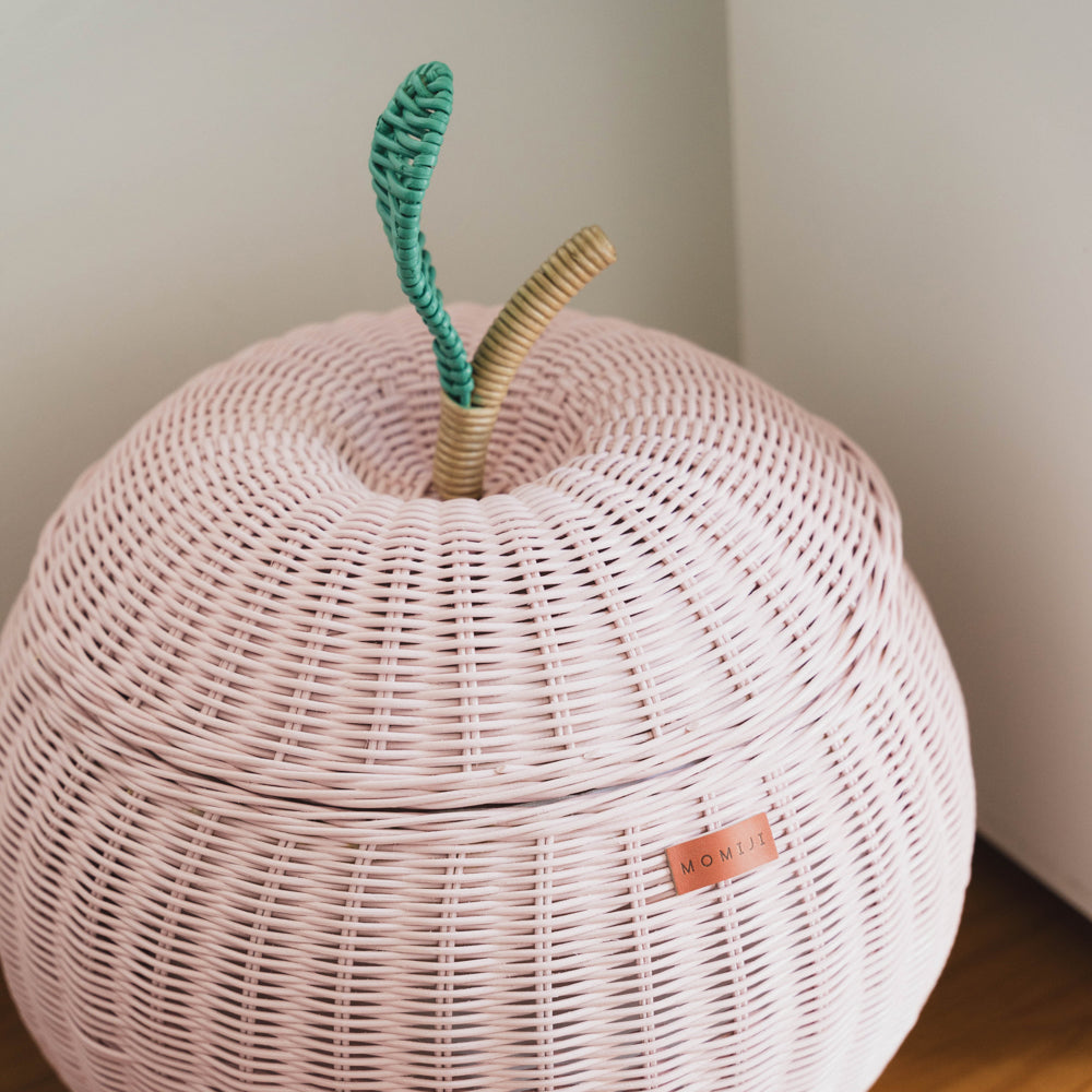 Apple Storage Basket - Pink Secondary image