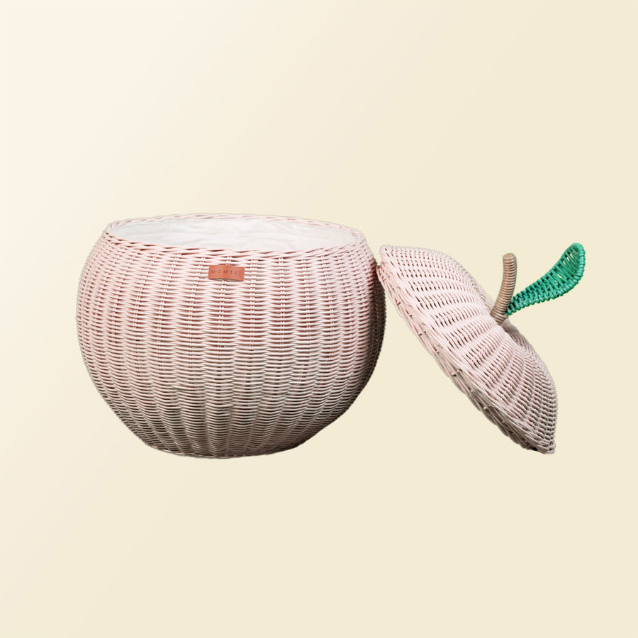 Apple Storage Basket - Pink