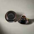 Lale Ask- Espresso/Turkish Coffee Cups- Black