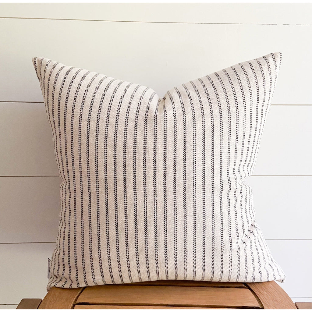 The Amelia woven pillow cover 18x18 inch- High End Textured Fabric