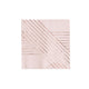 Amethyst - Pale Pink Striped Cocktail Paper Napkins