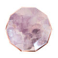 Amethyst - Light Purple Watercolor Premium Large Paper Plates
