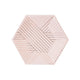 Amethyst - Pale Pink Striped Small Paper Plates