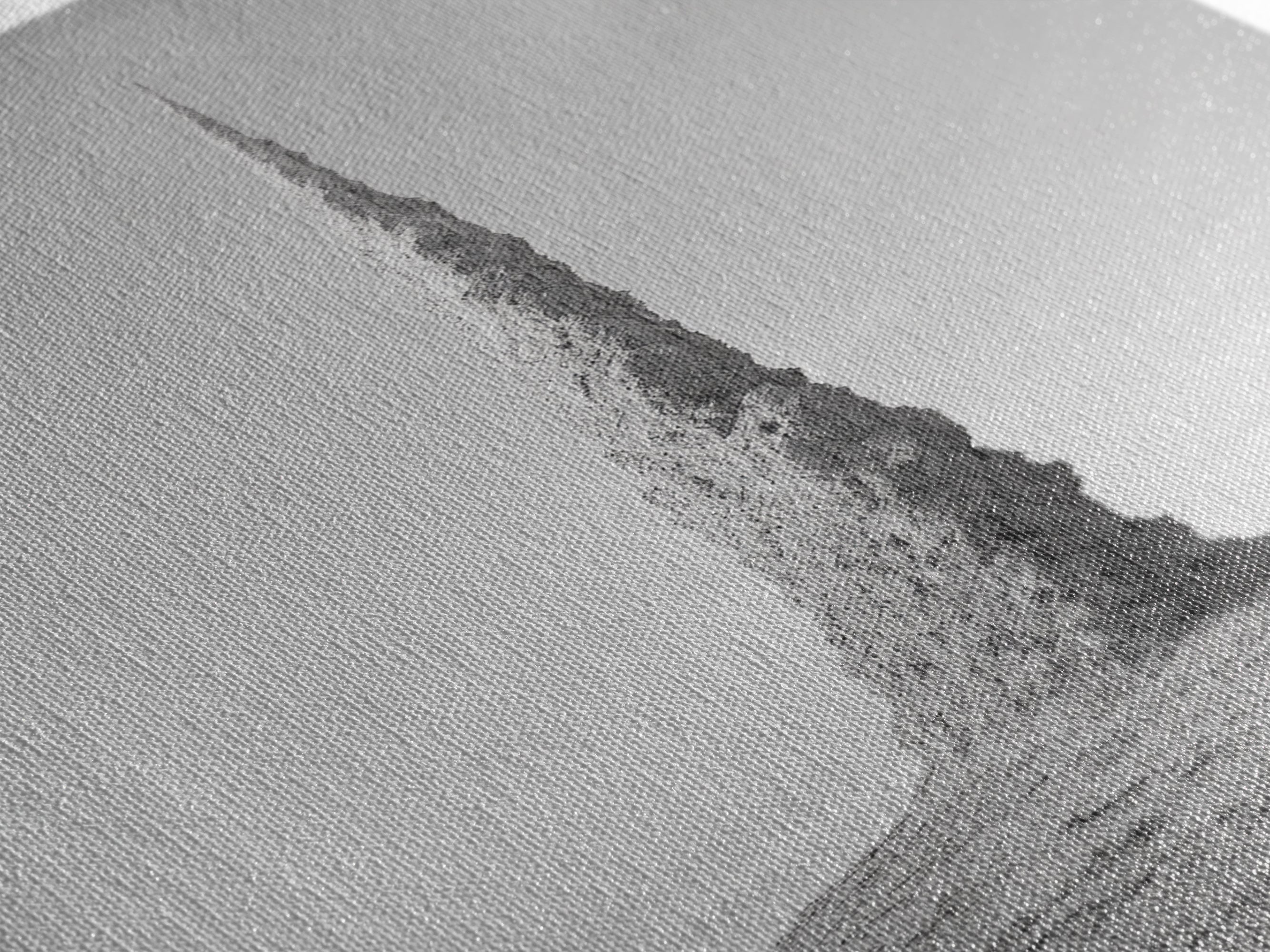 Rock Spire, Desert Sculpture, Abstract Form, Canvas Print, Surreal Landscape Art, Minimalist Wall Decor, Earthy Modern Home Accent