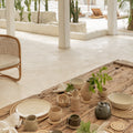 Oval Rattan Basket Set