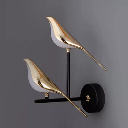 Bird Wall Light 2 Birds