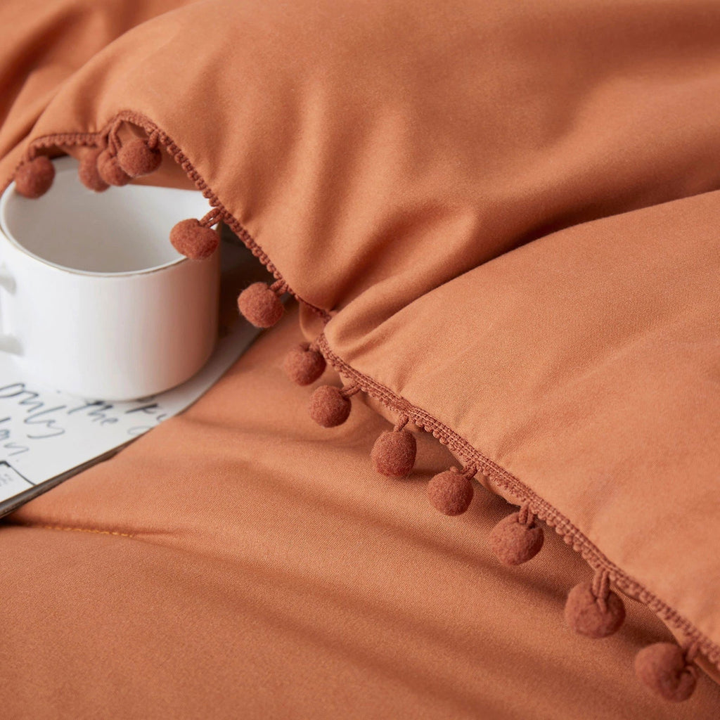 PomPura Boho Bedding Set