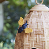 Buzzing Beehive-Inspired Birdhouse with Cleanout Door