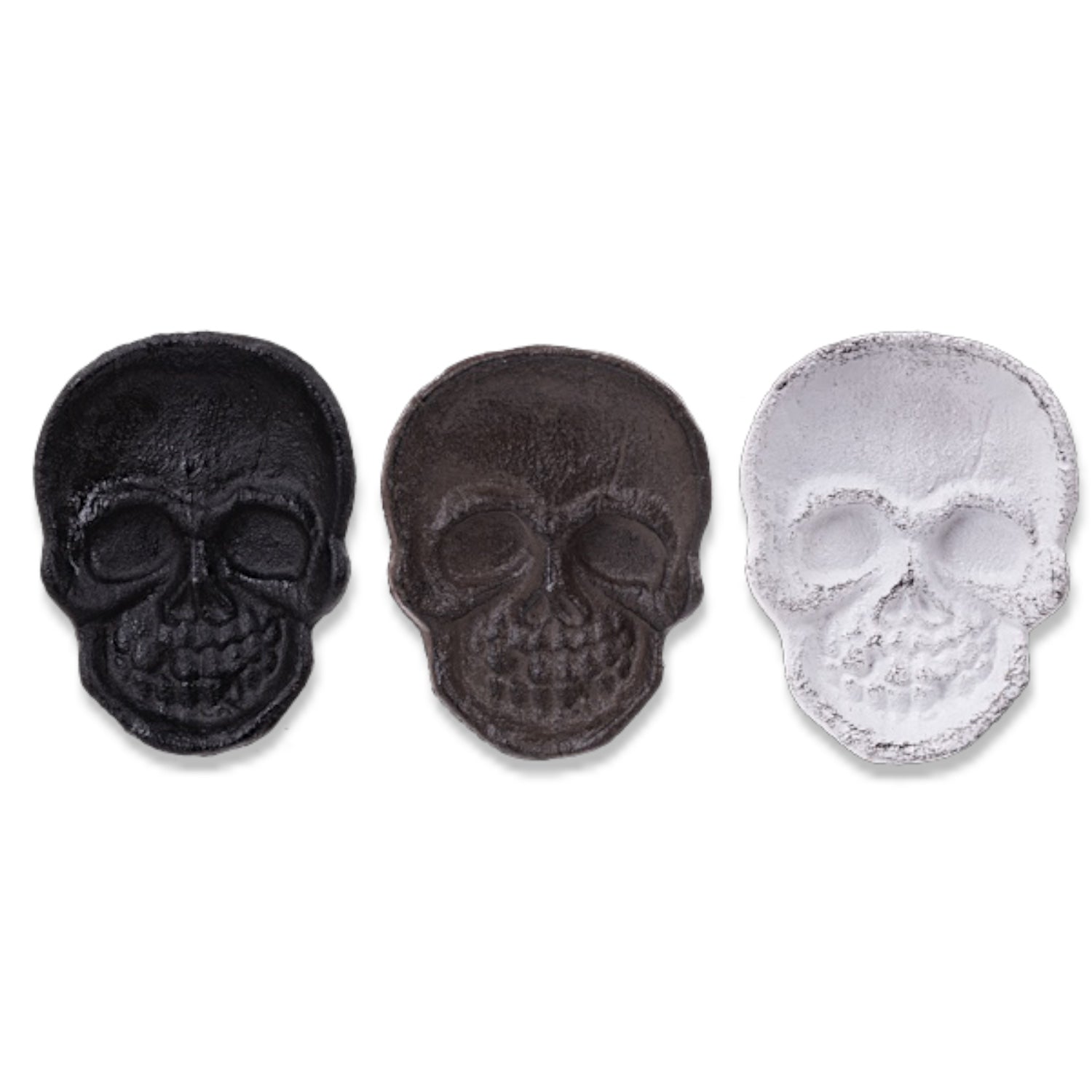 Painted Skull Trinket Cast Iron Trinket Dish Main image