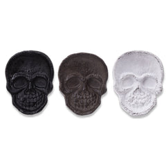 Painted Skull Trinket Cast Iron Trinket Dish