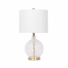 Ciel Contemporary Glass Textured Table Lamp
