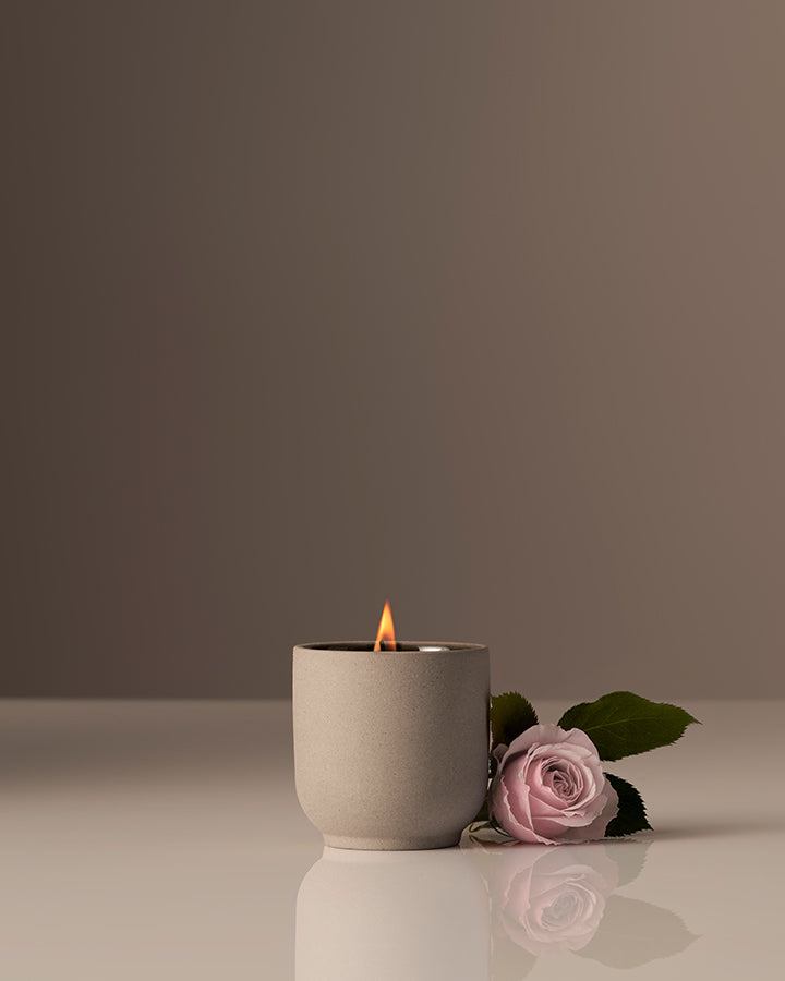 Mini Candle Steeped Rose