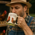 Rise & Shine Mother Clucker Ceramic Mug | 20 oz