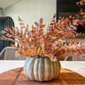 Fall Ombre Cement Pumpkin Planters | 3 Sizes