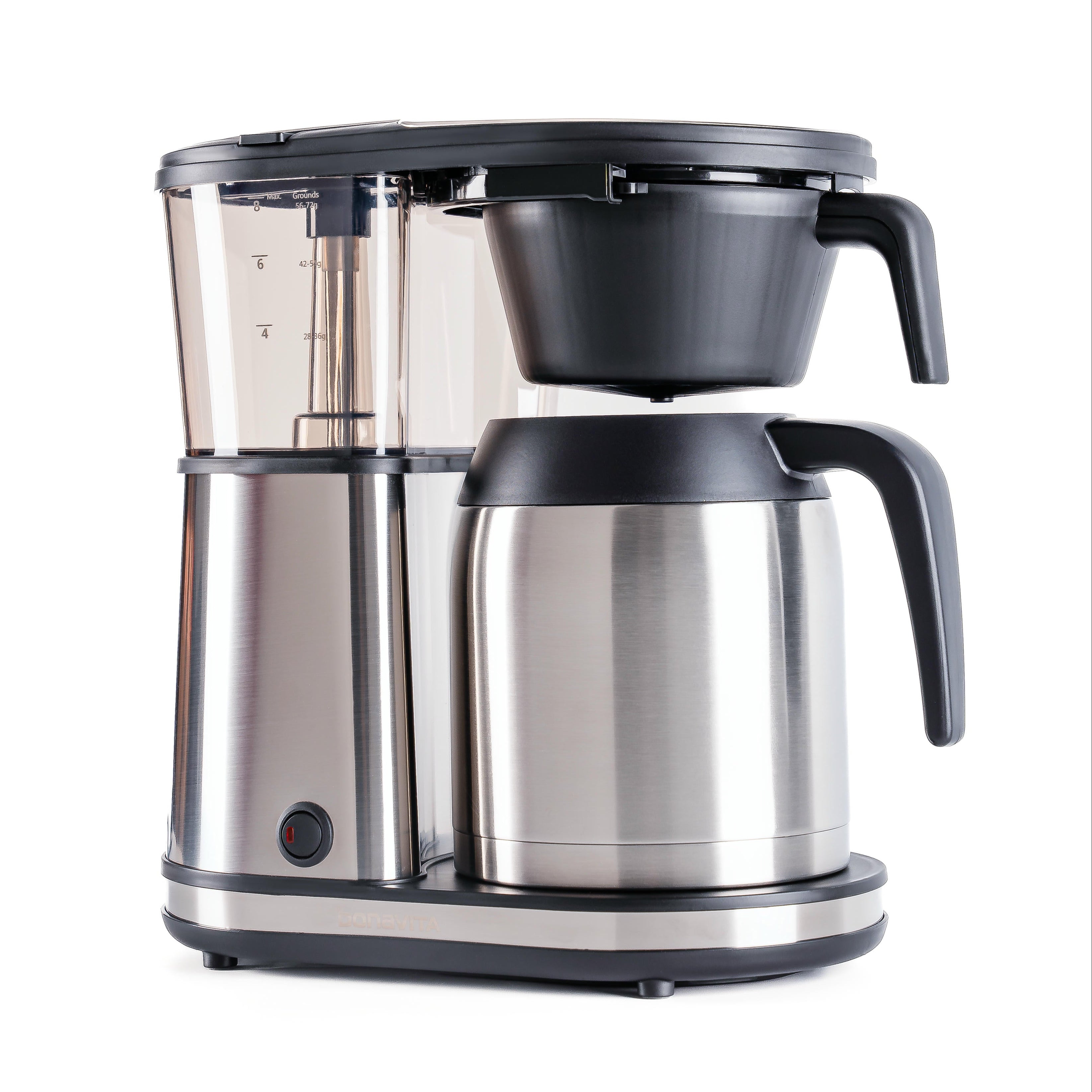 Connoisseur 8-Cup Drip Coffee Brewer One-Touch with Thermal Carafe and Hanging Basket - SCA Certified Home Brewer Main image