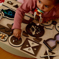 Wooden Busy Board for Toddlers