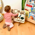 Wooden Busy Board for Toddlers