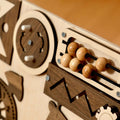 Wooden Busy Board for Toddlers