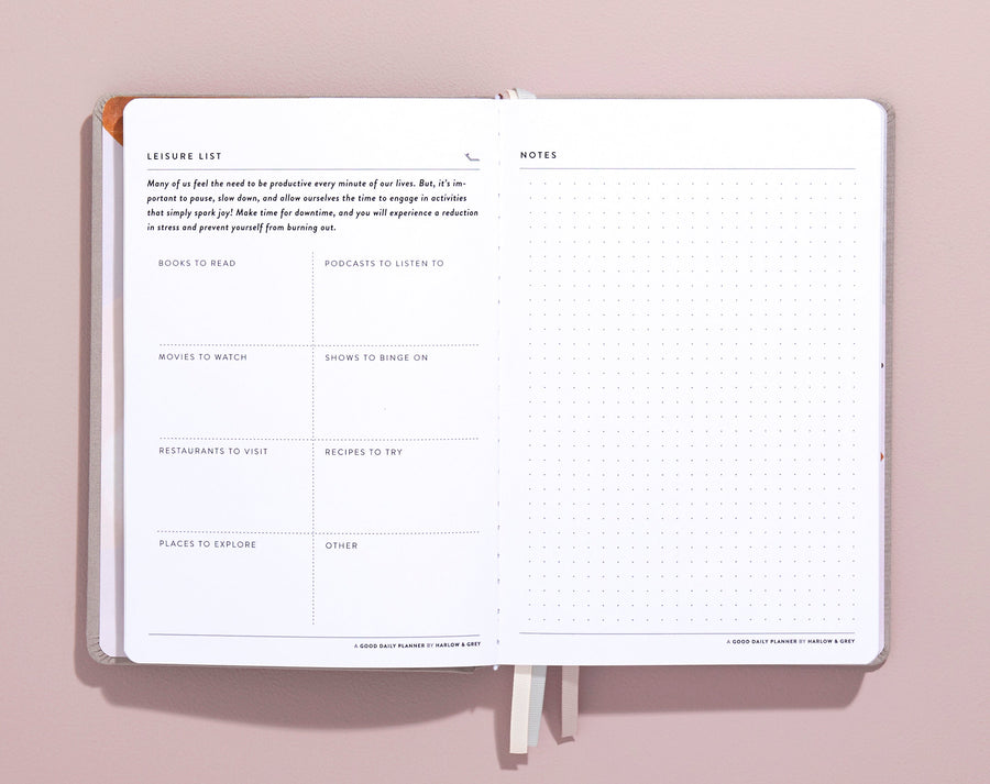 A Good Daily Planner (6-months undated)