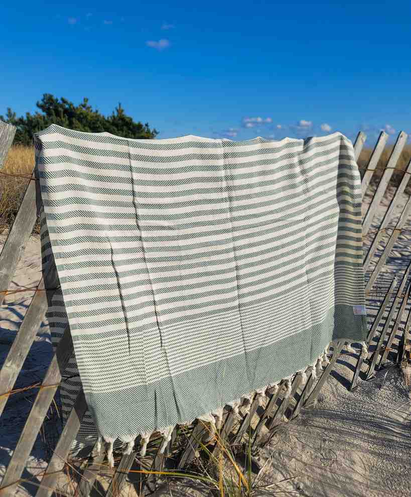 Bora Peshtemal Dark Green