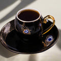 Lale Ask- Espresso/Turkish Coffee Cups- Black