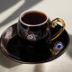 Lale Ask- Espresso/Turkish Coffee Cups- Black