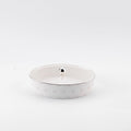 Atheer - Medium Decorative Canister - White & Silver
