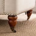 Elegant Modern Tub Chair with Sturdy Legs and Comfortable Cushioning