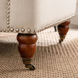 Elegant Modern Tub Chair with Sturdy Legs and Comfortable Cushioning