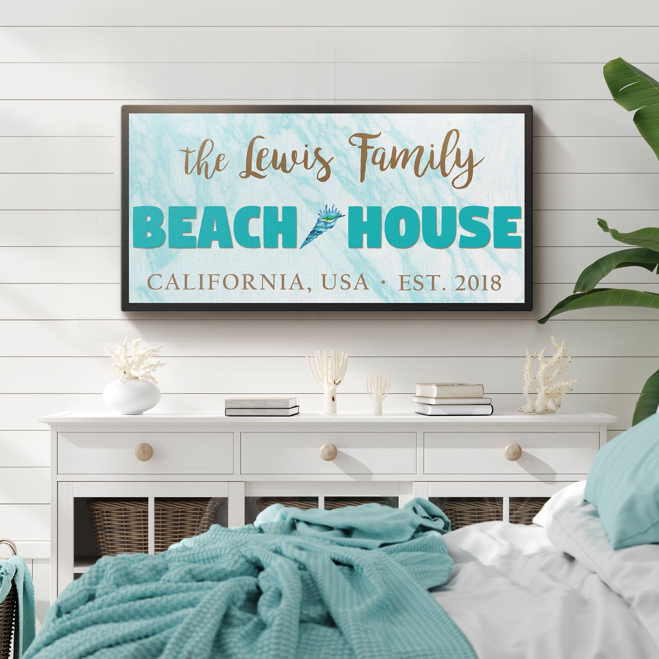 Beach House Sign Style 2