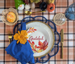 Circles Personal Handwoven Mini Bread Iraca Basket