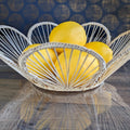 12" Scalloped Woven Bread Basket