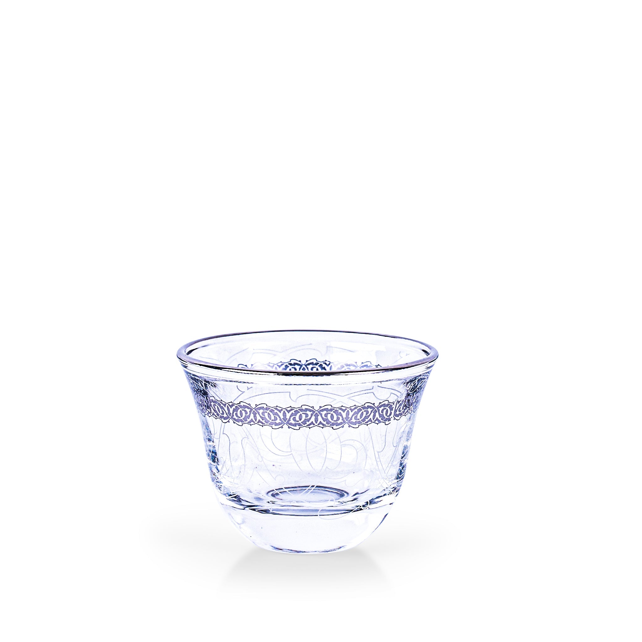 Limited Edition - Arabic Coffee Cups (6-Pc) - Silver Secondary image