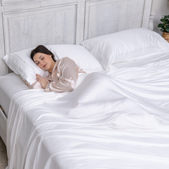 Organic Bamboo Sheets White King