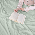 Organic Bamboo Sheets Seaglass Queen