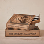 Halloween Linen Book Storage Boxes | 3 Styles