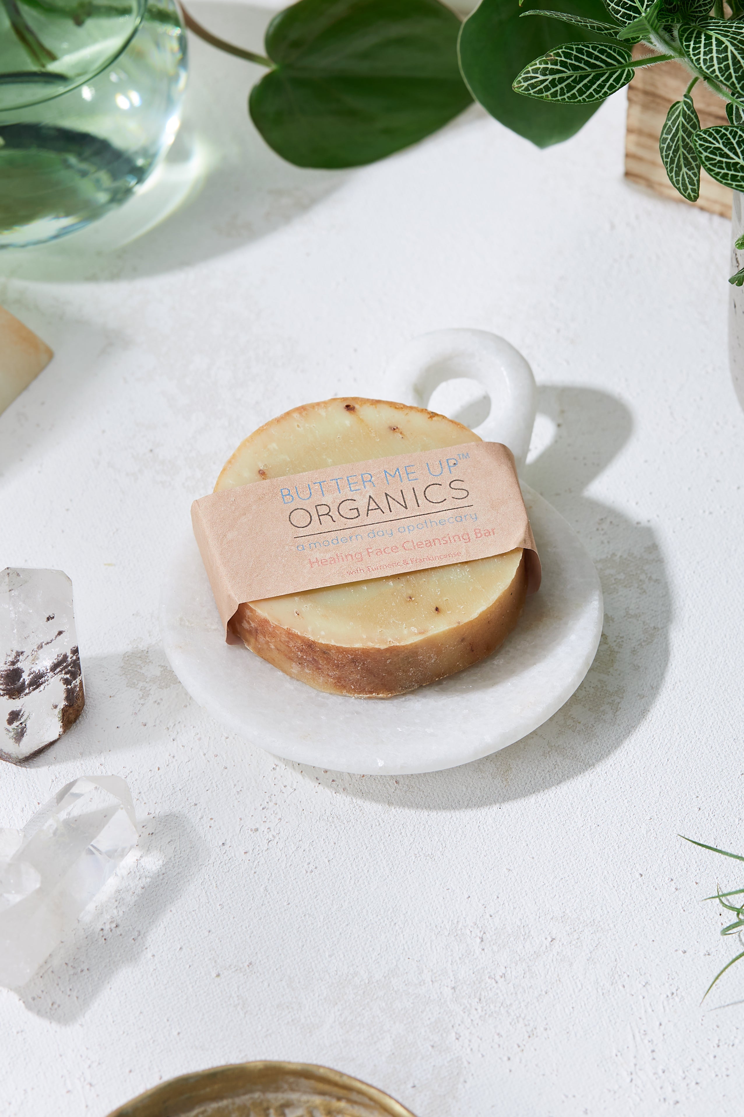 Healing Organic Facial Bar / Frankincense and Myrrh / Turmeric / Organic Face Wash / Organic Facial Cleanser / Face Cleanser / Cleansing Bar Healing Organic Facial Bar Main image