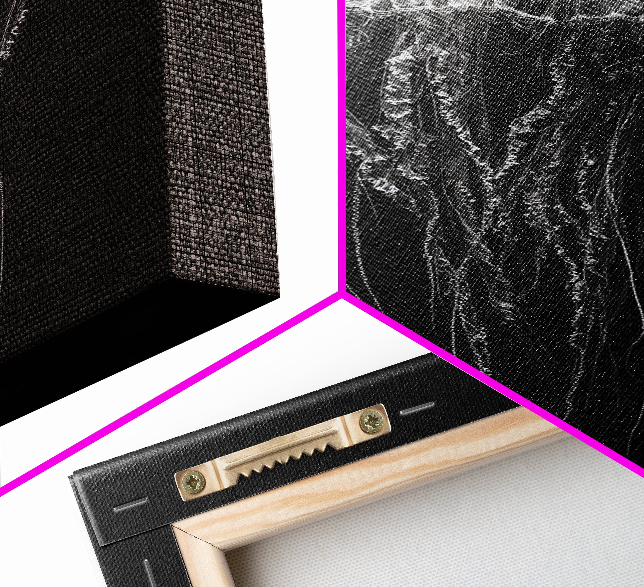 Elegant Jellyfish Art, Ocean Wildlife, Monochrome Marine, Framed Canvas Print, Bathroom Decor, Nautical Wall Art, Minimalist Sea Life