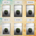 Moss Rock Minimal, Green Accent Art, Coastal Zen Decor, Framed Canvas Print, Modern Neutral Room, Nature Wall Aesthetic