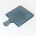 Hammered Glass Serving Boards Blue
