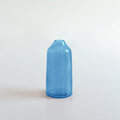 Siena Handblown Hammered Bud Vase Blue
